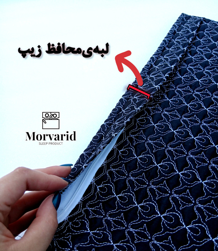 روبالشی ساتن سهبُعدی