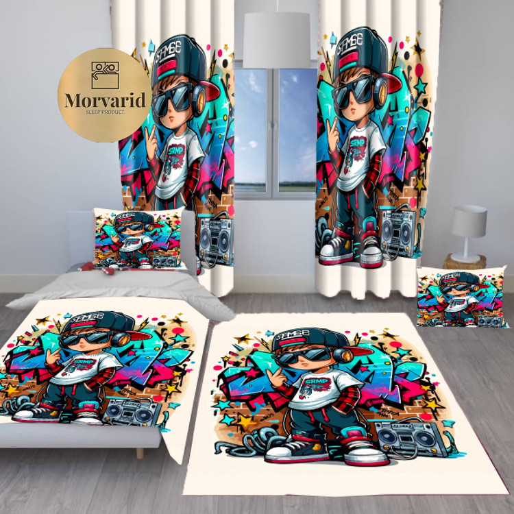 روتختی چاپدیجیتال طرح پسر رپر