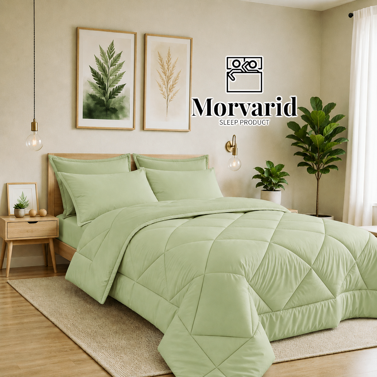 روتختی مینیمال سبز پاستیلی