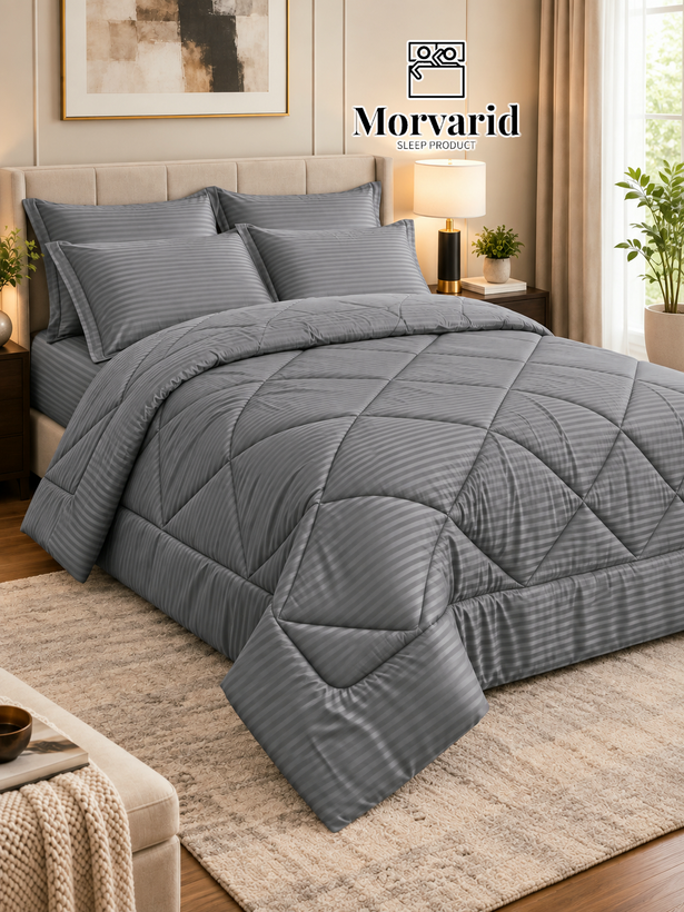 روتختی هتلی ژاکارد طوسیتیره